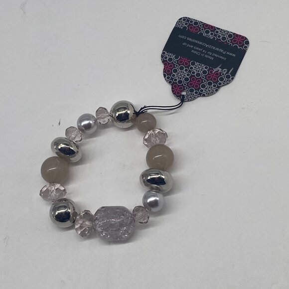 Paparazzi Jewelry Ice Ice Breaker Sliver Bracelet Item 104 - Picture 5 of 5